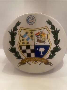 Hilton Head Island Decorative Crest Plate - Set of Four in Decorative Box